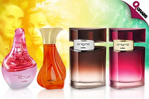 From QR49 Get Your Favorite New Scent with Ajmal Men & Women Perfumes! (Up to QR125 Value)